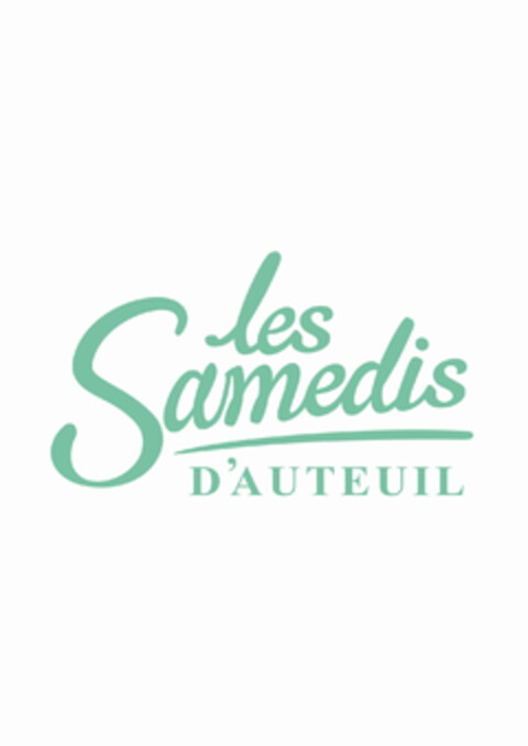 LES SAMEDIS D’AUTEUIL Logo (EUIPO, 12.04.2022)