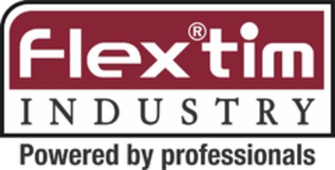 Flextim Industry Powered by professionals Logo (EUIPO, 04/28/2022)