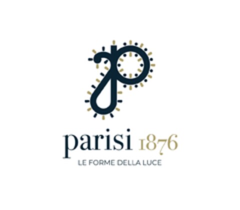 parisi 1876 LE FORME DELLA LUCE Logo (EUIPO, 07/22/2022)