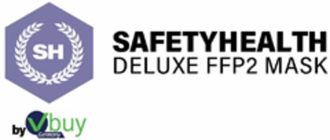 SH by Vbuy Germany SafetyHealth Deluxe FFP2 Mask Logo (EUIPO, 23.12.2022)