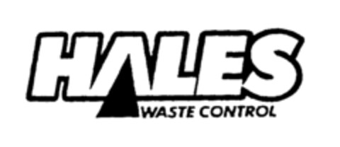 HALES WASTE CONTROL Logo (EUIPO, 01.04.1996)