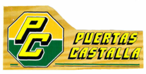 PC PUERTAS CASTALLA Logo (EUIPO, 10/13/1999)