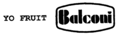 YO FRUIT Balconi Logo (EUIPO, 24.01.2000)