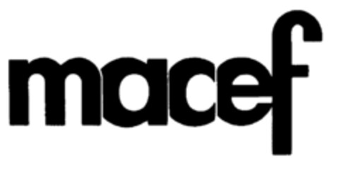 macef Logo (EUIPO, 11/22/2000)