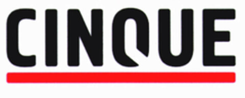 CINQUE Logo (EUIPO, 04.02.2002)