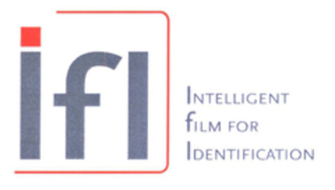ifi INTELLIGENT FILM FOR IDENTIFICATION Logo (EUIPO, 15.01.2004)