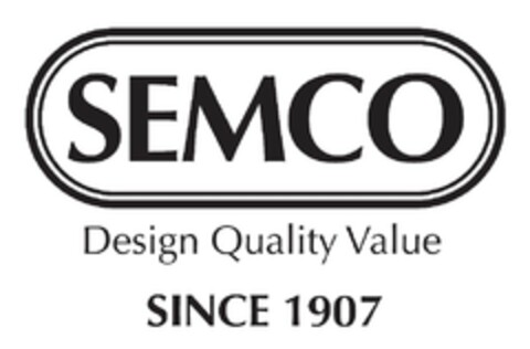 SEMCO Design Quality Value SINCE 1907 Logo (EUIPO, 20.10.2004)