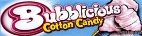 Bubblicious Cotton Candy 5 PIECES BUBBLEGUM Logo (EUIPO, 17.01.2005)