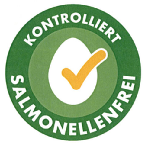 KONTROLLIERT SALMONELLENFREI Logo (EUIPO, 16.06.2005)