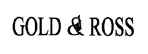 GOLD & ROSS Logo (EUIPO, 01.08.2005)