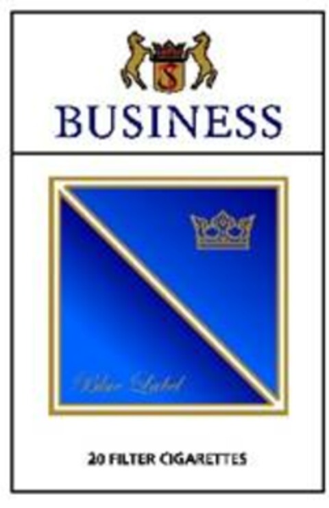 BUSINESS Blue Label Logo (EUIPO, 08.11.2005)