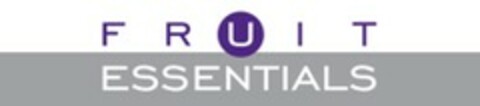 FRUIT ESSENTIALS Logo (EUIPO, 06/12/2007)