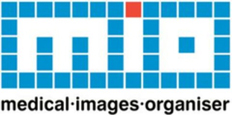 mio medical images organiser Logo (EUIPO, 06/28/2007)