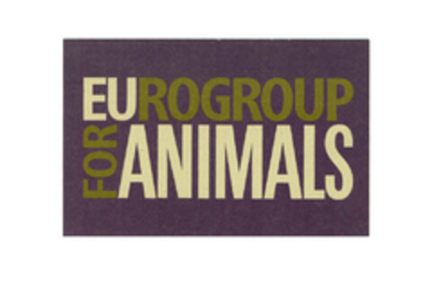 EUROGROUP FOR ANIMALS Logo (EUIPO, 25.07.2007)