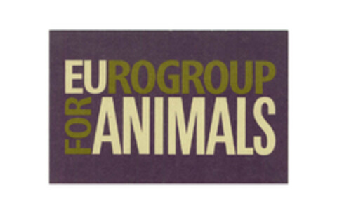 EUROGROUP FOR ANIMALS Logo (EUIPO, 07/25/2007)