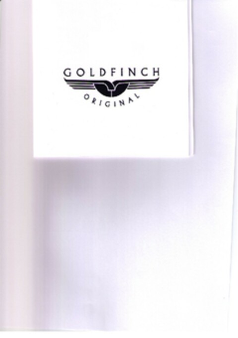 GOLDFINCH ORIGINAL Logo (EUIPO, 09.10.2007)