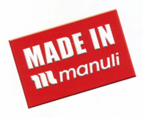 MADE IN manuli Logo (EUIPO, 18.02.2008)