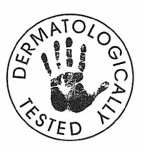 DERMATOLOGICALLY TESTED Logo (EUIPO, 03/11/2008)