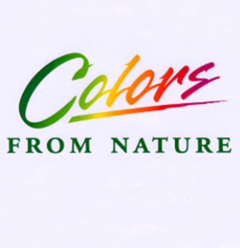 Colors FROM NATURE Logo (EUIPO, 10.04.2008)