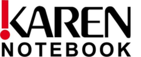 KAREN NOTEBOOK Logo (EUIPO, 10/02/2008)