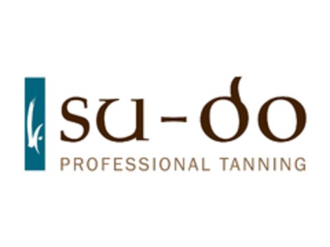 su-do PROFESSIONAL TANNING Logo (EUIPO, 10.07.2012)