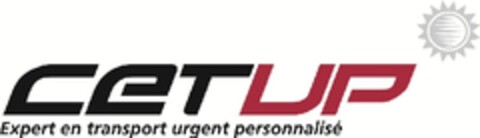 CETUP Expert en transport urgent personnalisé Logo (EUIPO, 03.08.2012)