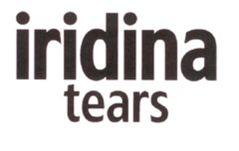 IRIDINA TEARS Logo (EUIPO, 27.06.2013)