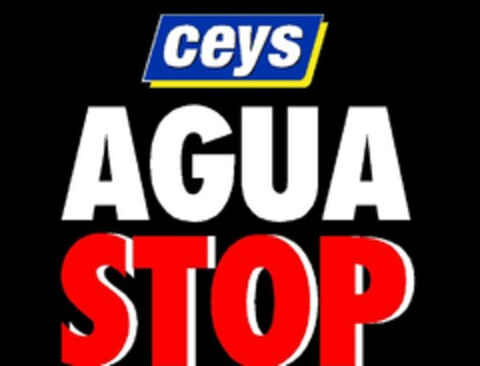 CEYS AGUA STOP Logo (EUIPO, 05/06/2014)