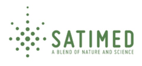 SATIMED A BLEND OF NATURE AND SCIENCE Logo (EUIPO, 20.01.2015)