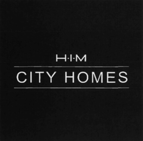 H-I-M CITY HOMES Logo (EUIPO, 30.08.2016)