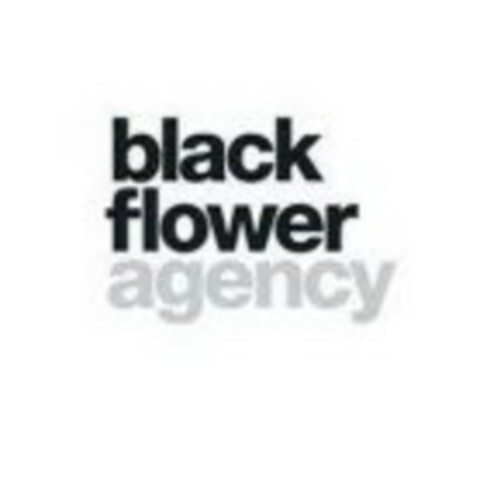 black flower agency Logo (EUIPO, 24.02.2017)