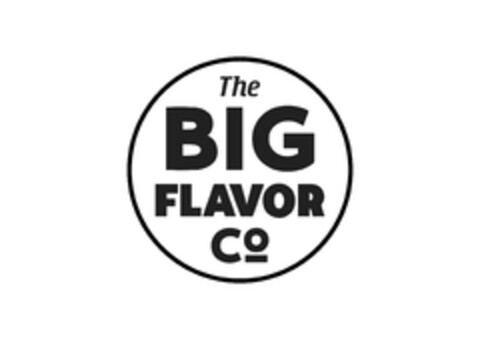 The BIG FLAVOR Co Logo (EUIPO, 18.10.2018)