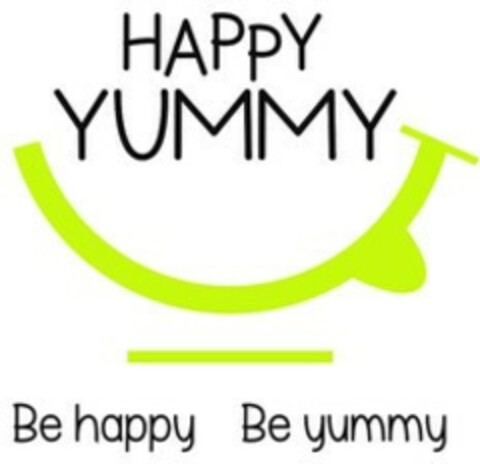 HAPPY YUMMY Be happy Be yummy Logo (EUIPO, 15.01.2019)