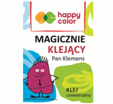 Happy Color Magicznie Klejący Pan Klemens Klej Uniwersalny Logo (EUIPO, 24.01.2020)