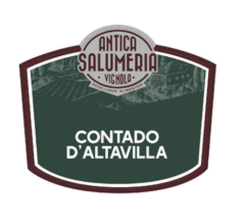 CONTADO D'ALTAVILLA ANTICA SALUMERIA VIGNOLA ECCELLENZE ALIMENTARI Logo (EUIPO, 06/23/2020)