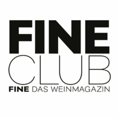 FINE CLUB FINE DAS WEINMAGAZIN Logo (EUIPO, 21.07.2020)