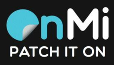 ONMI PATCH IT ON Logo (EUIPO, 08/03/2020)