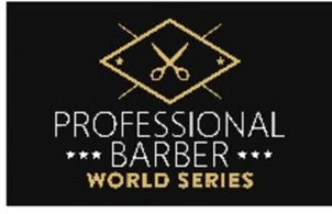 PROFESSIONAL BARBER WORLD SERIES Logo (EUIPO, 11.08.2021)