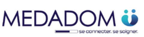 MEDADOM Se connecter.Se soigner. Logo (EUIPO, 31.08.2021)