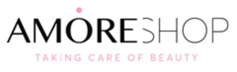 AMORESHOP TAKING CARE OF BEAUTY Logo (EUIPO, 01/26/2022)