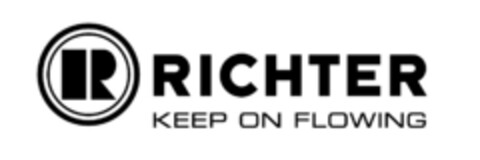 R RICHTER KEEP ON FLOWING Logo (EUIPO, 07.03.2022)