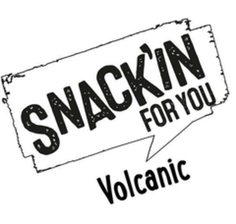SNACKIN FOR YOU Volcanic Logo (EUIPO, 28.08.2023)