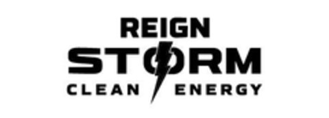 REIGN STORM CLEAN ENERGY Logo (EUIPO, 01/19/2024)