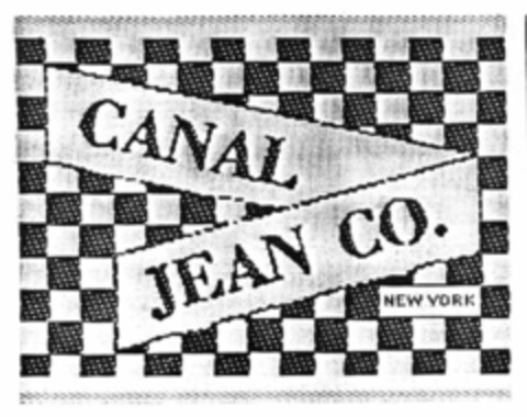 CANAL JEAN CO. NEW YORK Logo (EUIPO, 22.11.1996)