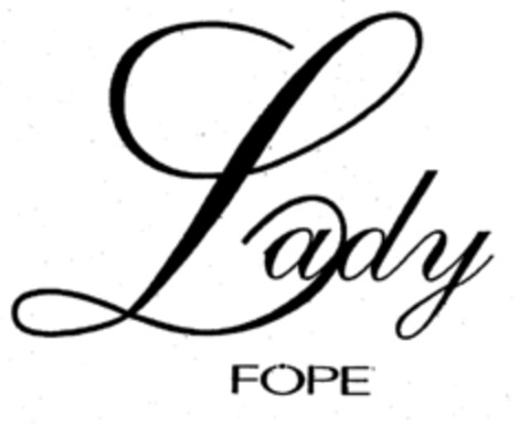 Lady FOPE Logo (EUIPO, 30.01.1998)