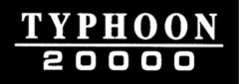 TYPHOON 20000 Logo (EUIPO, 14.07.1998)