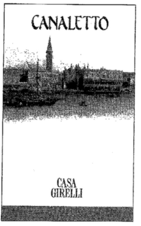 CANALETTO CASA GIRELLI Logo (EUIPO, 22.12.1998)