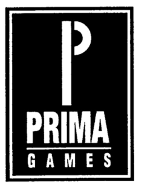 P PRIMA GAMES Logo (EUIPO, 08.09.1999)