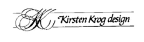 KK Kirsten Krog design Logo (EUIPO, 14.06.2002)