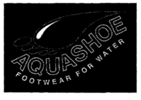 AQUASHOE FOOTWEAR FOR WATER Logo (EUIPO, 20.08.2002)